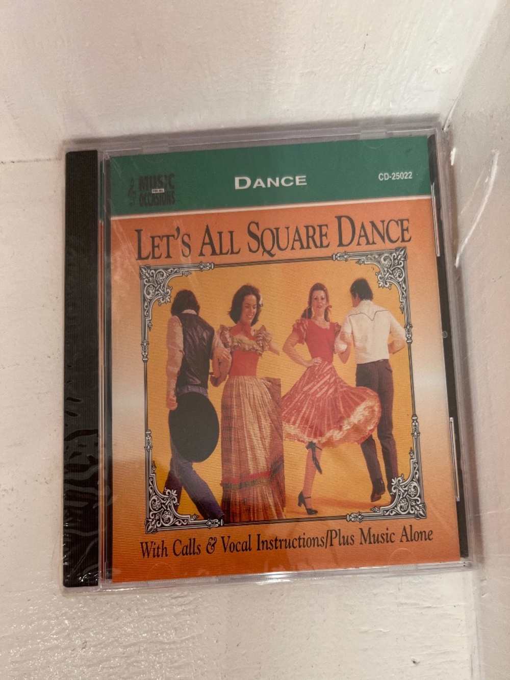 Vintage CD "Let's All Square Dance" AT2602GT37